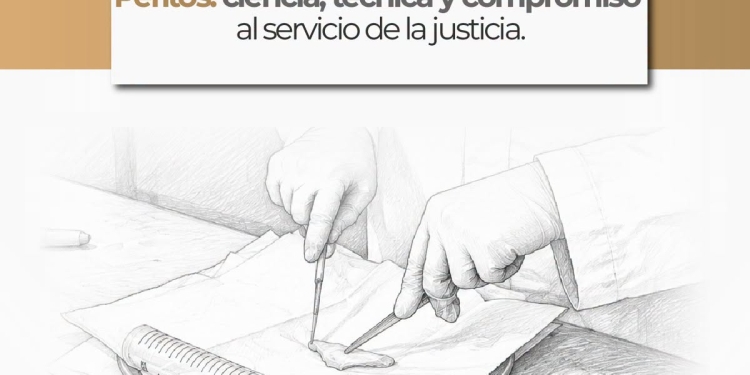FGE-Detrás de cada indicio hay un trabajo especializado que aporta certeza a las investigaciones.