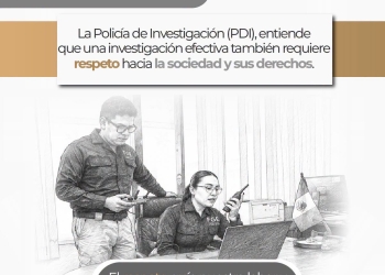 Una investigación efectiva también se construye desde la cercanía, el trato digno y el reconocimiento de los derechos de cada persona. Así, la Policía de Investigación fortalece una labor al servicio de la sociedad.