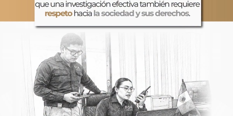 Una investigación efectiva también se construye desde la cercanía, el trato digno y el reconocimiento de los derechos de cada persona. Así, la Policía de Investigación fortalece una labor al servicio de la sociedad.