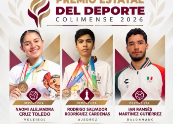 GOBIERNO COLIMA-¡En el Gobierno del Estado de Colima reconocemos el talento y dedicación de nuestras y nuestros grandes deportistas!