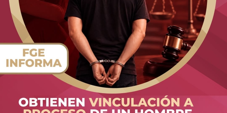 Obtiene FGE vinculación a proceso de un hombre por abuso sexual