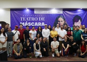 Cultura Colima inaugura Residencia Teatro de Máscara en Manzanillo; 20 artistas escénicos recibirán capacitación del 13 al 17 de octubre