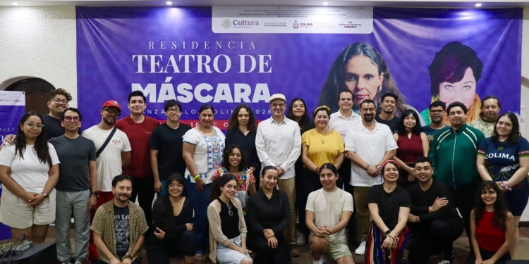 Cultura Colima inaugura Residencia Teatro de Máscara en Manzanillo; 20 artistas escénicos recibirán capacitación del 13 al 17 de octubre