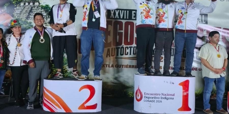 Gobierno del estado de colima, Colima conquista 12 medallas en el Encuentro Nacional de Etnodeportes 2026
