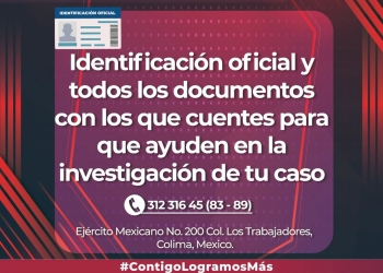 FGE Colima: Estos son los documentos que necesitas para presentar una denuncia