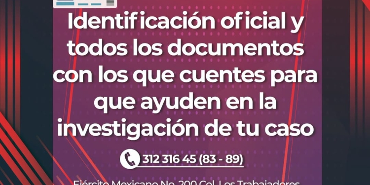 FGE Colima: Estos son los documentos que necesitas para presentar una denuncia
