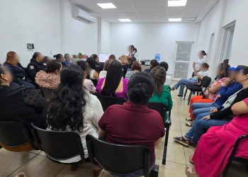 FGE y Secretaría de Salud promueven la detección oportuna del cáncer de mama y cervicouterino en personal de seguridad pública