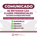 ¡Este lunes se retoman las clases presenciales!
