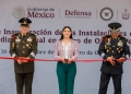 Este miércoles, la gobernadora Indira Vizcaíno Silva participó como invitada de honor en la inauguración de las nuevas instalaciones de la 383ª Compañía de la Guardia Nacional, ubicadas en Cerro de Ortega, Tecomán.