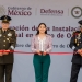 Este miércoles, la gobernadora Indira Vizcaíno Silva participó como invitada de honor en la inauguración de las nuevas instalaciones de la 383ª Compañía de la Guardia Nacional, ubicadas en Cerro de Ortega, Tecomán.