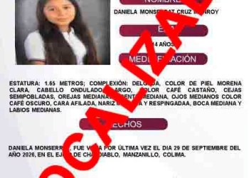 Daniela Monserrat ya fue localizada.